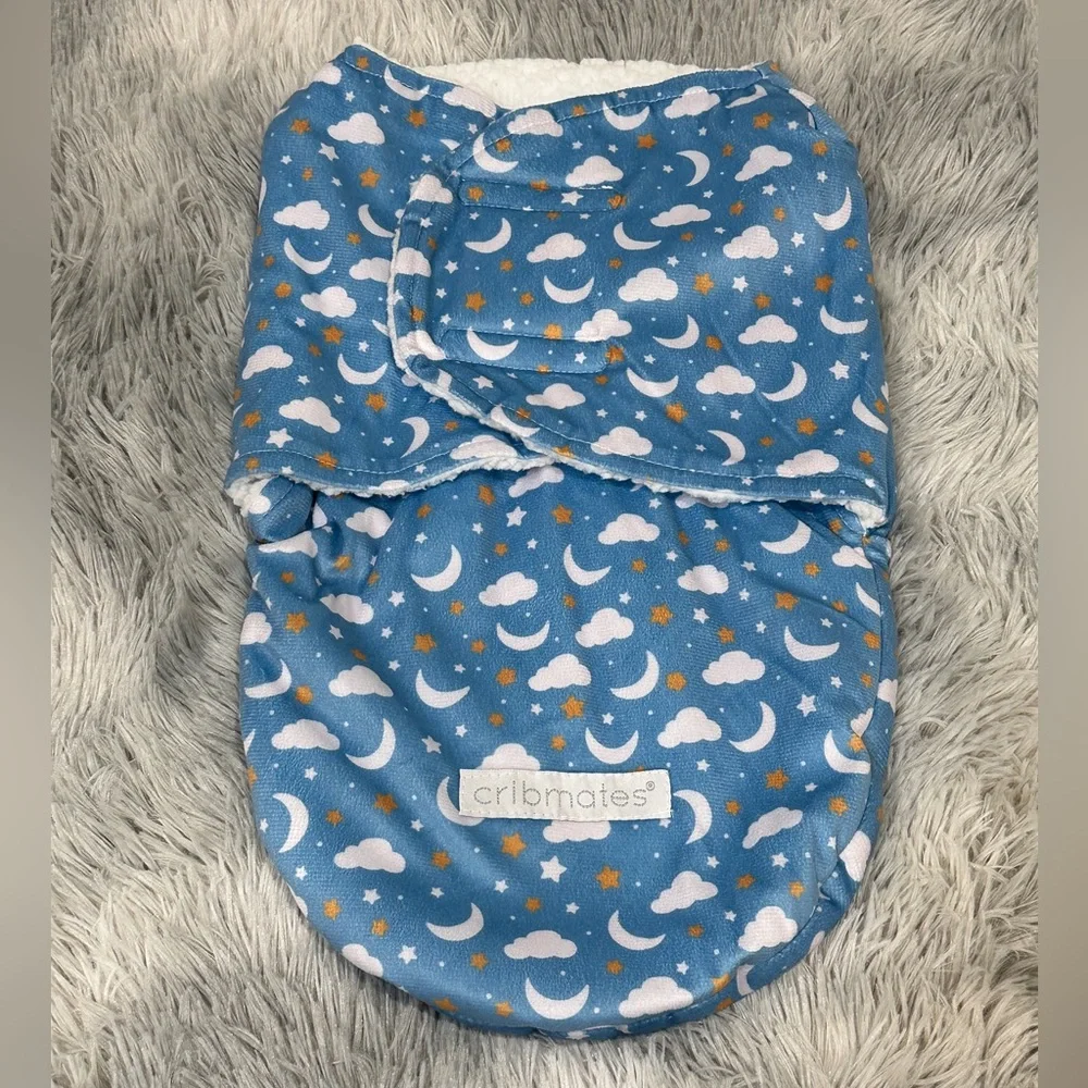 Blue Baby Swaddle Blanket